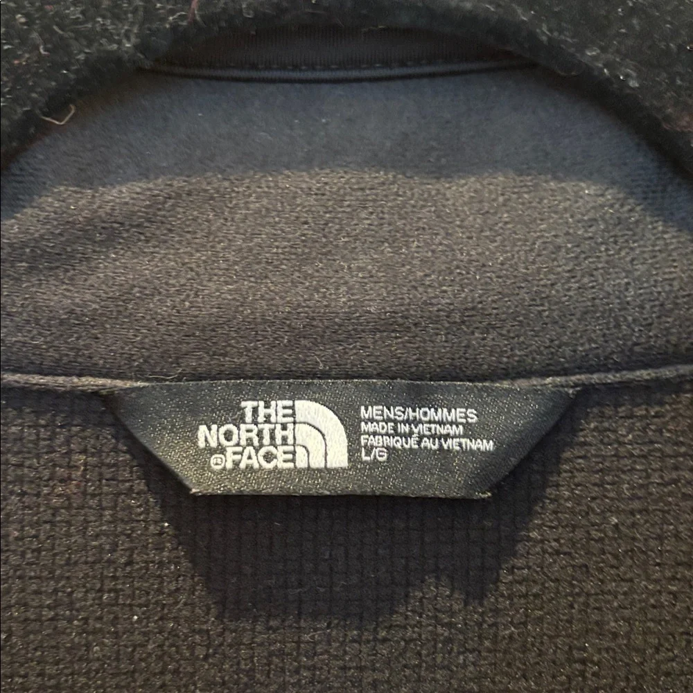 North Face Men’s Windwall Vest Black White Embroidered Size Large
